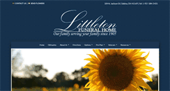 Desktop Screenshot of littletonfuneralhome.com